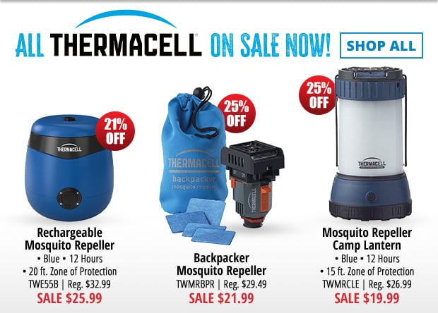 Up to 28% Off Thermacell Mosquito Protection