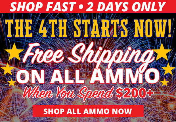 Free Shipping on All Ammo When You Spend $200+ Restrictions Apply  Use Code FS242624