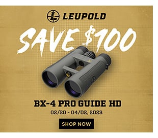 Save $100 on Leupold BX-4 Pro Guide HD