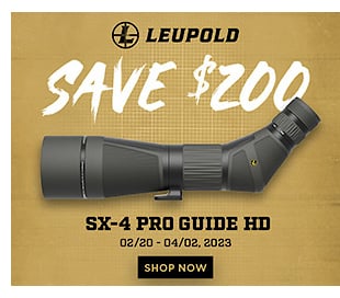 Save $200 on Leupold SX-4 Pro Guide HD