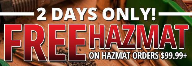 2 Days Only for Free Hazmat on Hazmat Orders $99.99+  Use Code FH230323