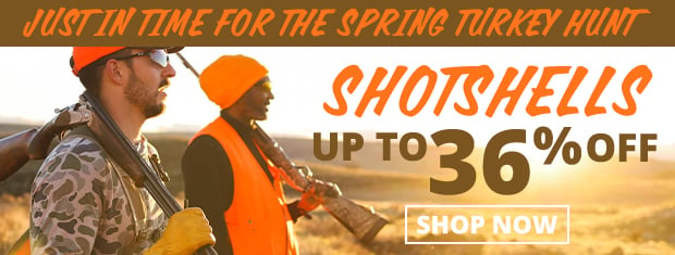 Up to 36% Off Shotshells to Get Ready for the Spring Turkey Hunt