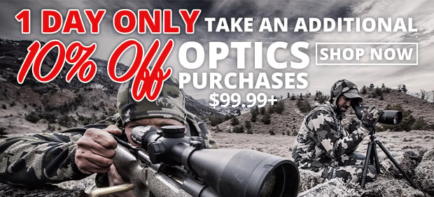 1 Day Only Take an Additional 10% Off Optics Purchases $99.99+  Use Code P240314  Restrictions Apply