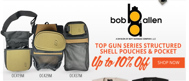 Up to 10% Off Bob Allen Top Gun Series Structured Shell Pouches & Pocket