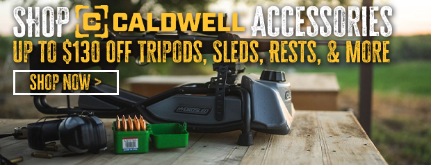 Shop Caldwell Accessories - Up to $130 Off Tripods, Sleds, Rests, & More