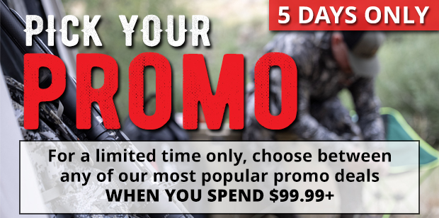 Pick Your Promo - 5 Days Only