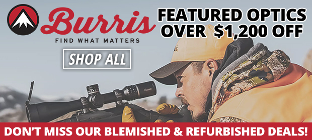 Burris Featured Optics Over $1,200 Off
