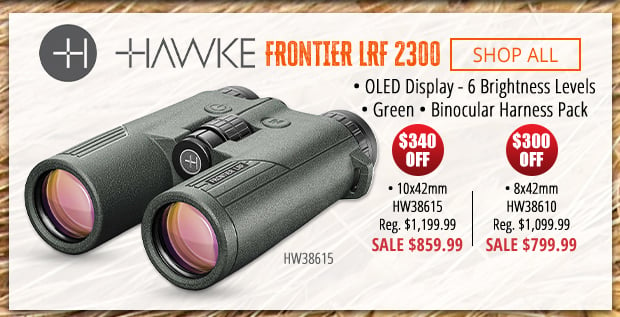 Up to $340 Off the Hawke Frontier LRF 2300 Series