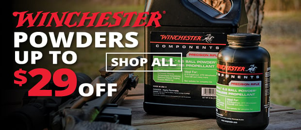 Up to $29 Off Select Winchester Powders