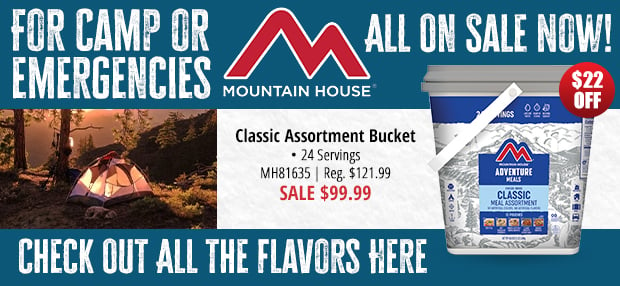 All Mountain House Foods on Sale Now!