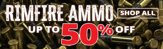 Up to 50% Off Rimfire Ammo