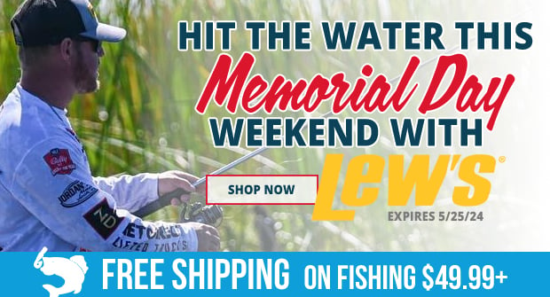 Hit the Water This Memorial Day Weekend with Lew's!