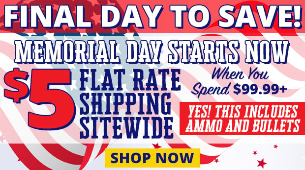 Final Day for $5 Flat Rate Shipping When You Spend $99.99+ Restrictions Apply Use Code FR240522