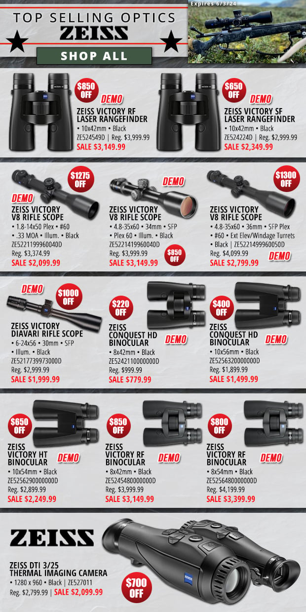 Shop Top Selling Optics from Zeiss
