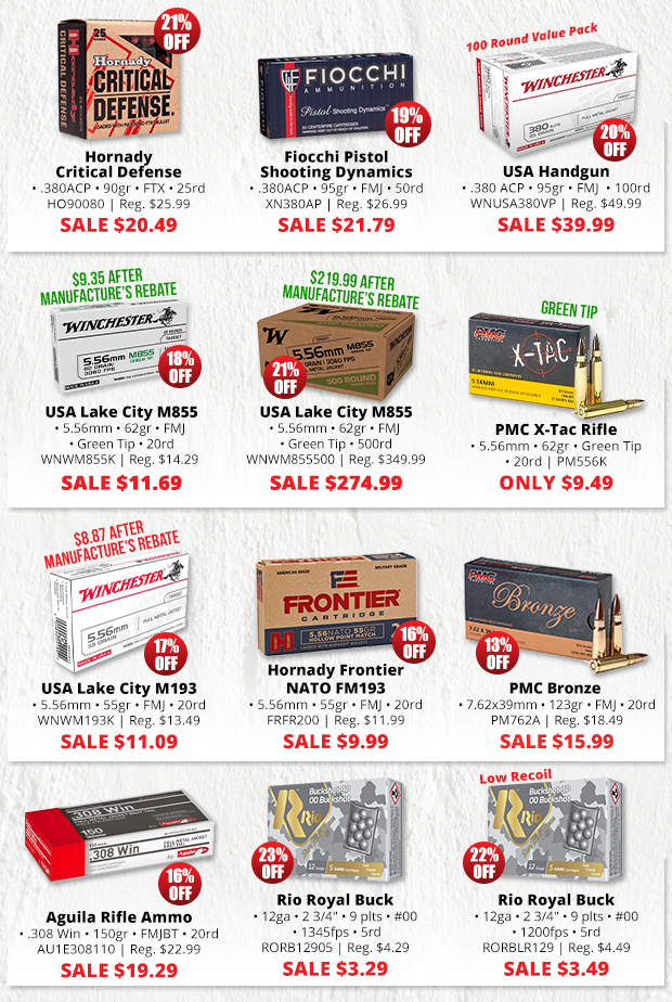 Shop In Stock Ammo