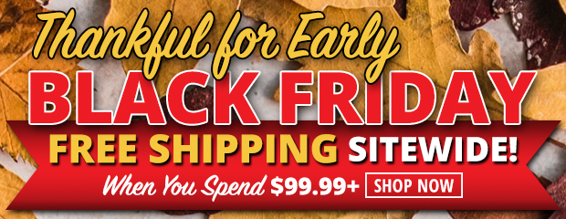 Early Black Friday Free Shipping on $99.99+