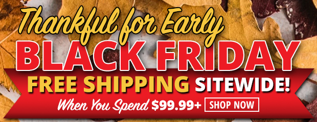 Early Black Friday Free Shipping on $99.99+