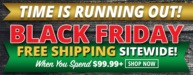 Only 3 Days Left of Black Friday Free Shipping on $99.99+