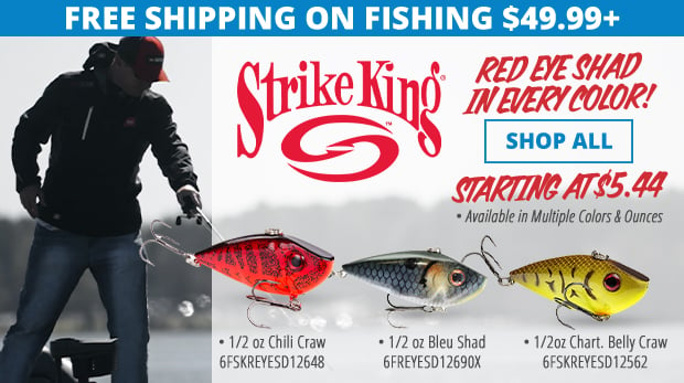 Strike King Red Eye Shad Starting at $5.44