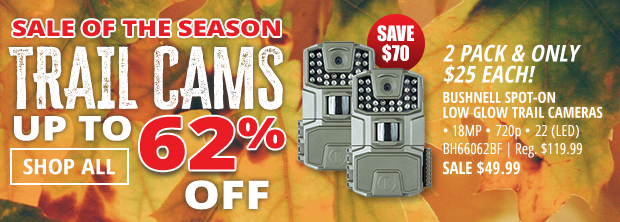 Up to 62% Off Trail Cams Super Sale