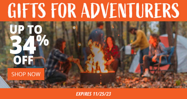 Up to 34% Off Gifts for Adventurers