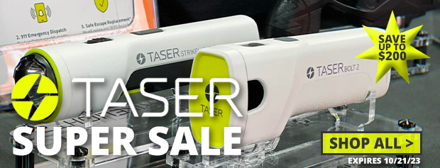 Save Up to $200 With Our Taser Super Sale