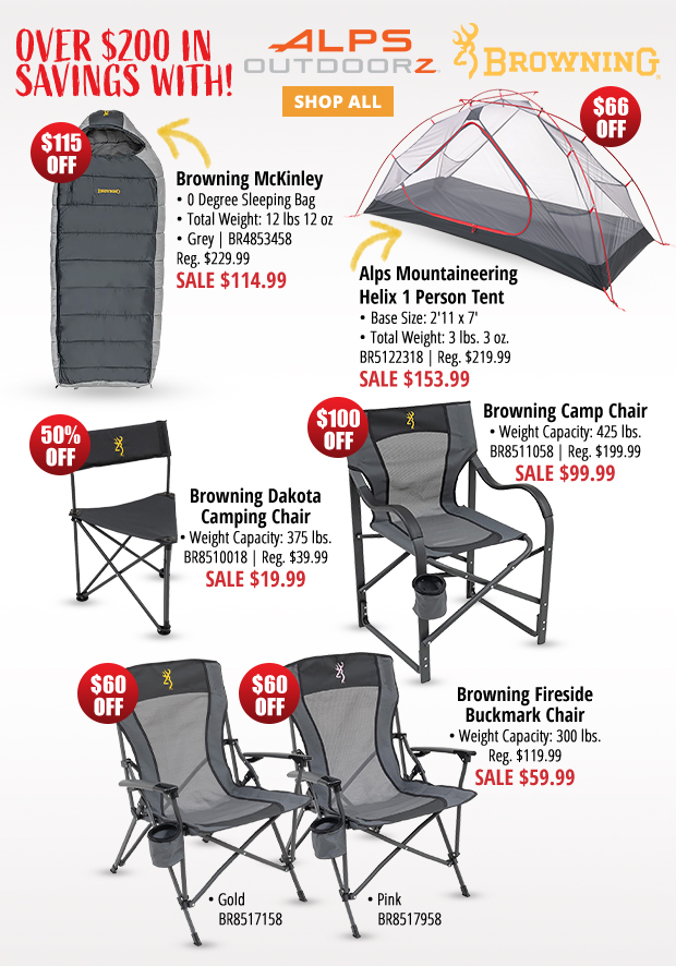 Over $200 in Savings with Alps Outdoorz & Browning