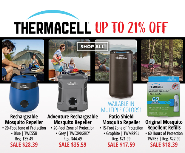 Up to 21% Off Thermacell