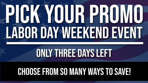 Only 3 Days Left to Pick Your Promo
