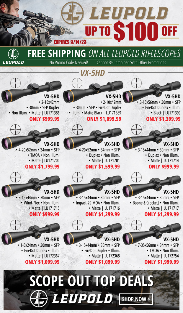 Shop Leupold Top Selling Scopes
