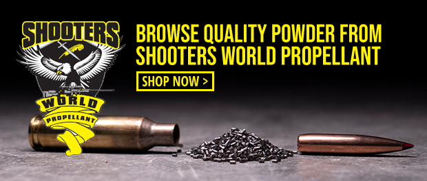 Browse Quality Powder from Shooters World Propellant  Shop Now
