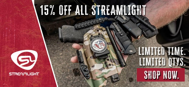 15% Off ALL Streamlight Gear • Limited Time • Limited Quantities