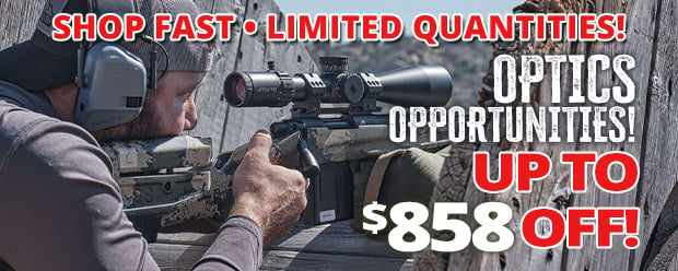 Up to $858 Off Optics Opportunities!