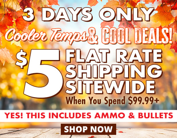 3 Days Only $5 Flat Rate Shipping Sitewide When You Spend $99.99+ • Restrictions Apply • Use Code FR241007