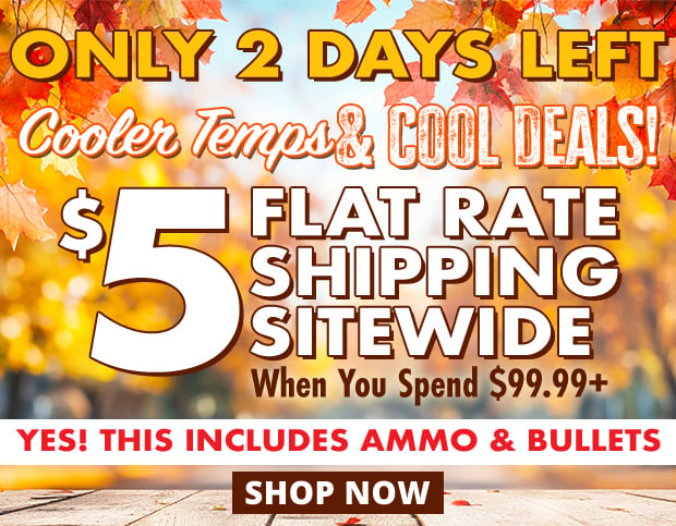 Only 2 Days Left $5 Flat Rate Shipping Sitewide When You Spend $99.99+ • Restrictions Apply • Use Code FR241007